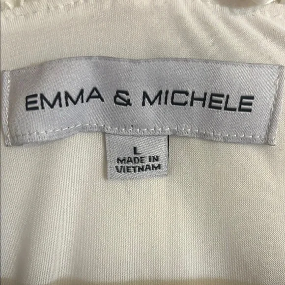 White Ruffled Dress - Picture 2 of 6